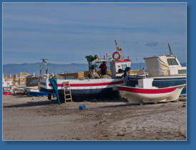 Am Strand von Capo de Gata, Andalusien