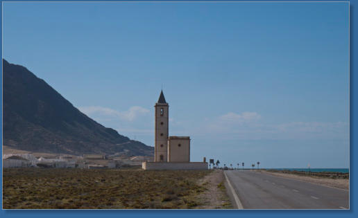 Iglesia Capo de Gata, Andalusien