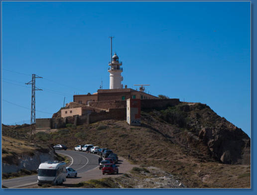 Faro de Capo de Gata, Andalusien