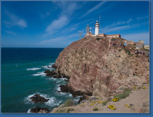 Faro de Capo de Gata, Andalusien