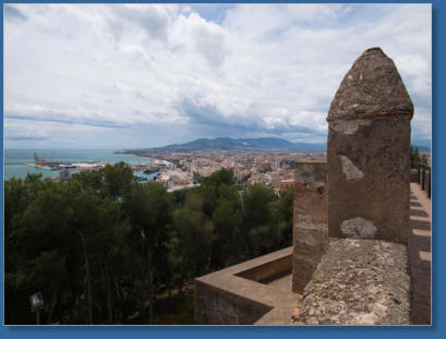 Castillo de Gibralfaro - Málaga, Spanien