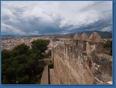 Castillo de Gibralfaro - Málaga, Spanien