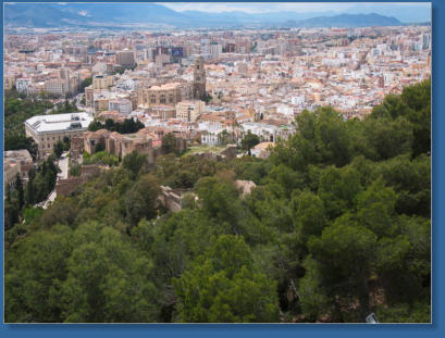 Castillo de Gibralfaro - Málaga, Spanien