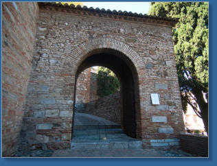 Alcazaba de Málaga, Spanien