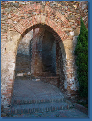 Alcazaba de Málaga, Spanien