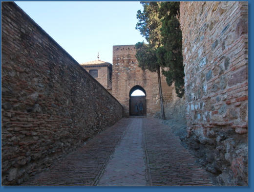 Alcazaba de Málaga, Spanien