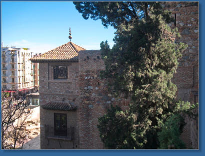Alcazaba de Málaga, Spanien