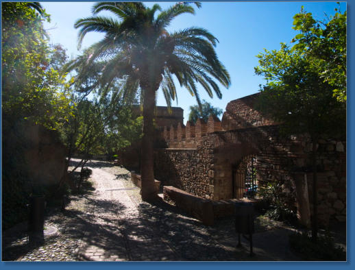 Alcazaba de Málaga, Spanien