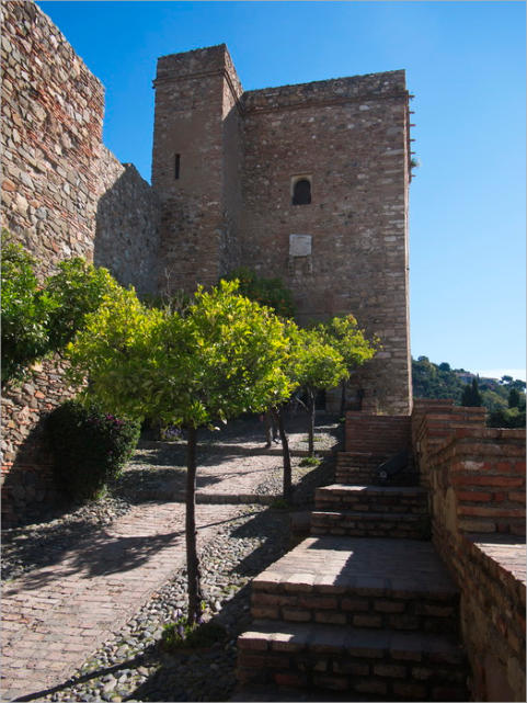 Alcazaba de Málaga, Spanien