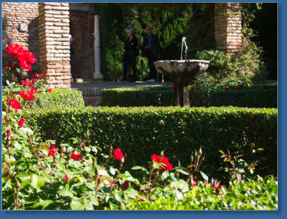 Alcazaba de Málaga, Spanien