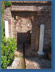 Alcazaba de Málaga, Spanien