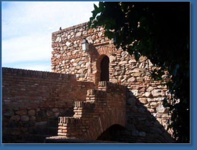 Alcazaba de Málaga, Spanien