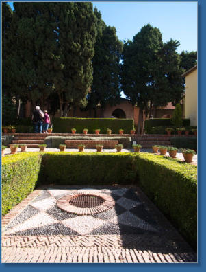 Alcazaba de Málaga, Spanien