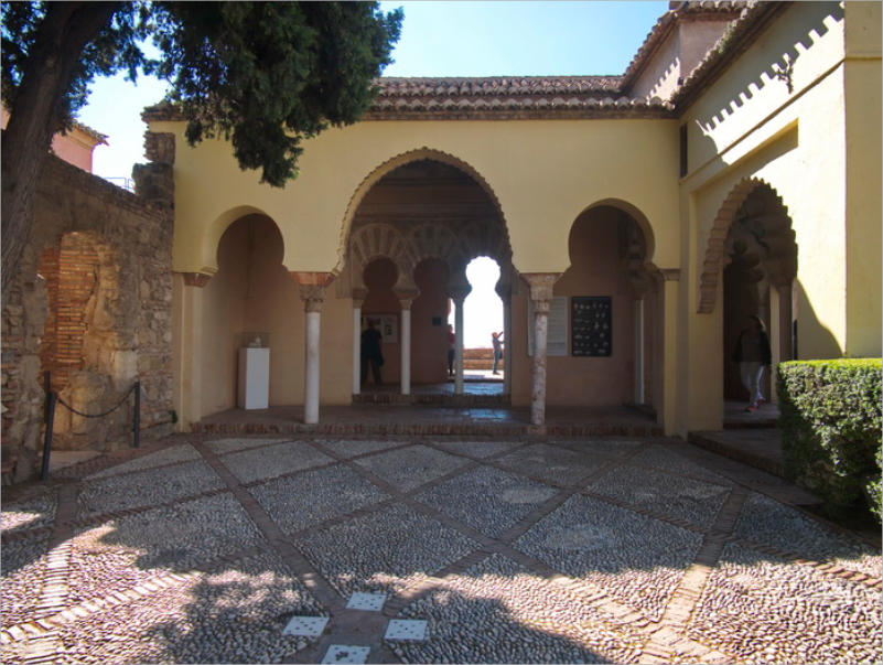 Alcazaba de Málaga, Spanien