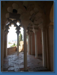 Alcazaba de Málaga, Spanien