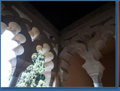Alcazaba de Málaga, Spanien