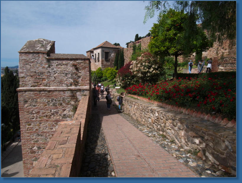 Alcazaba de Málaga, Spanien