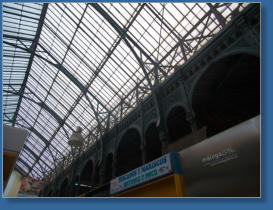 Markthalle von Málaga, Spanien