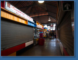 Markthalle von Málaga, Spanien