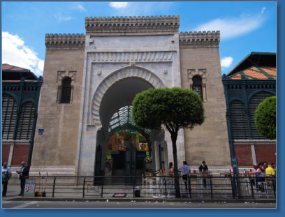 Markthalle von Málaga, Spanien