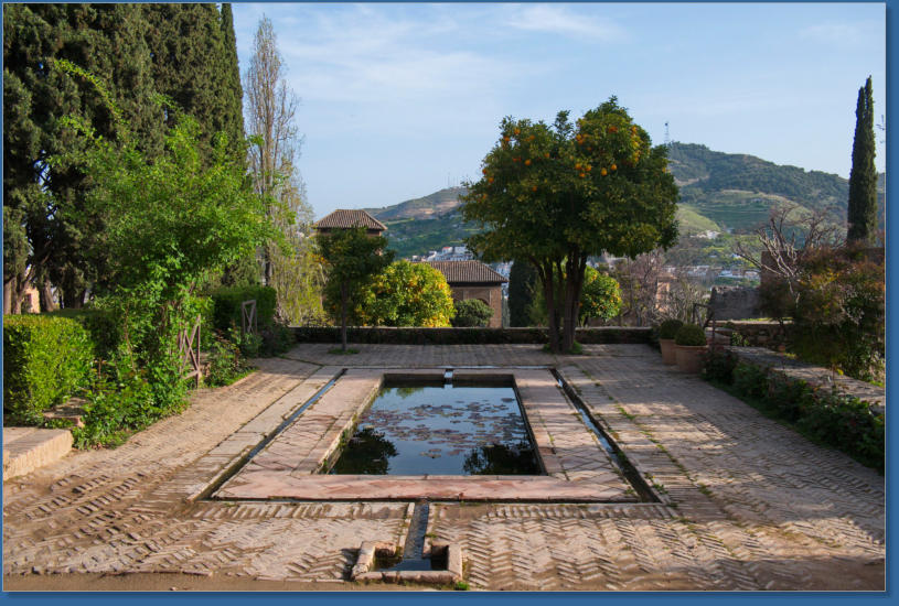 Jardines de El Partal Alhambra, Granada