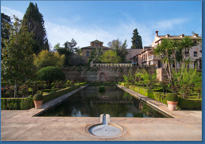 Jardines de El Partal Alhambra, Granada