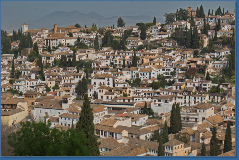 Blick auf Granada