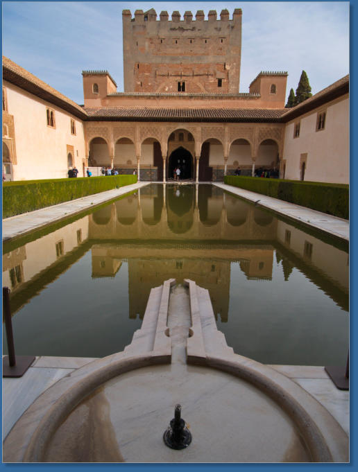 Im Myrtenhof -Nasriden-Paläste - Alhambra, Granada