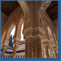 Der Löwenpalast -Nasriden-Paläste - Alhambra, Granada