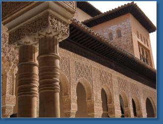 Der Löwenpalast -Nasriden-Paläste - Alhambra, Granada