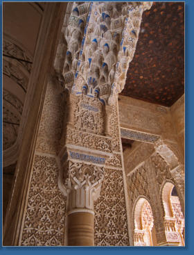Der Löwenpalast -Nasriden-Paläste - Alhambra, Granada