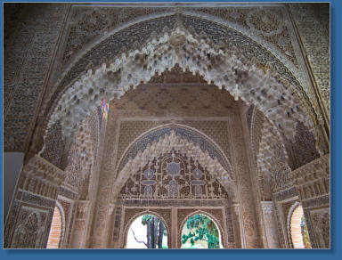 Der Löwenpalast -Nasriden-Paläste - Alhambra, Granada