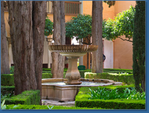 Daraxa-Gärten - Nasridische Paläste - Alhambra, Granada