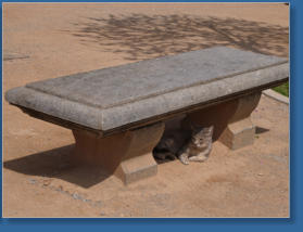 Platz vor der Alcazaba, Granada, Spanien