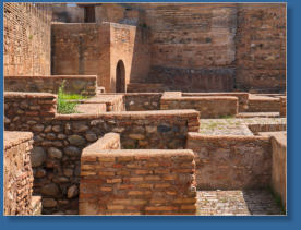 Blick von der Alcazaba - Alhambra auf Granada und Umgebung