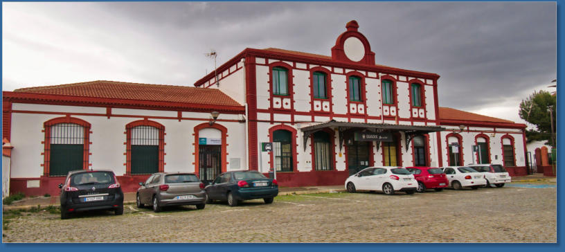 Bahnhof von Guadix, Andalusien