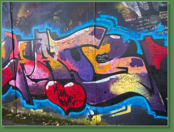 Peace Wall - Belfast, Nordirland