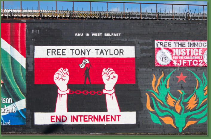 Internationale Peace Wall - Belfast, Nordirland