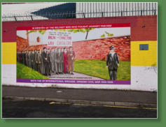Internationale Peace Wall - Belfast, Nordirland