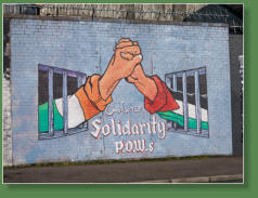 Internationale Peace Wall - Belfast, Nordirland