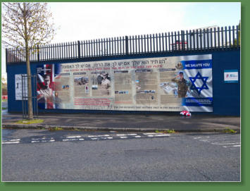 Internationale Peace Wall - Belfast, Nordirland