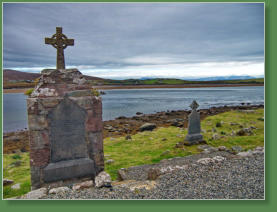 Der alte Friedhof von Kildavnet - Achill Island, Irland
