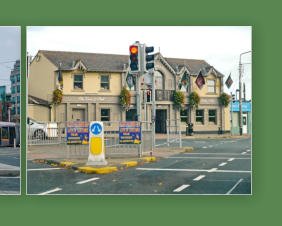 Fahrt durch Dublin, IR