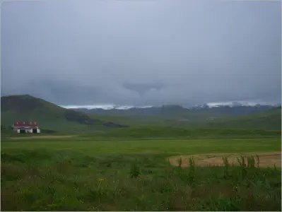 Landschaft bei Vik, Island