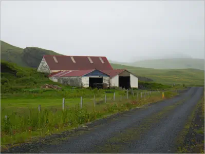 Landschaft bei Vik, Island