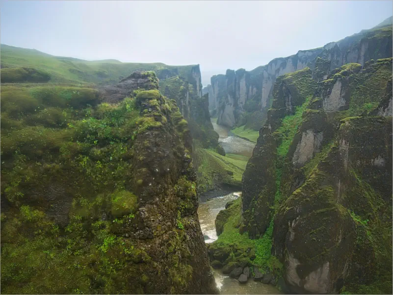 Fjaðrárgljúfur, Island