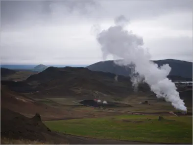 Aussichtspunkt bei Mývatn, Island