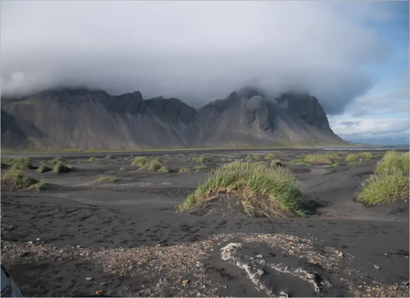 Bergkette von Vestrahorn - Stokksnes, Island