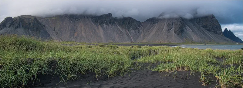 Bergkette von Vestrahorn - Stokksnes, Island