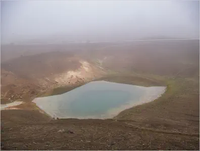 Blick vom Viti-Krater, Island